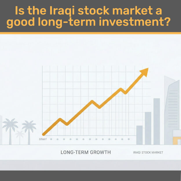 Is investing in the Iraqi stock market a good long-term investment option?