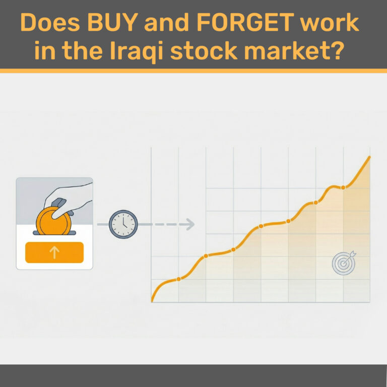 Does the "buy and forget" strategy work in the Iraq stock market?