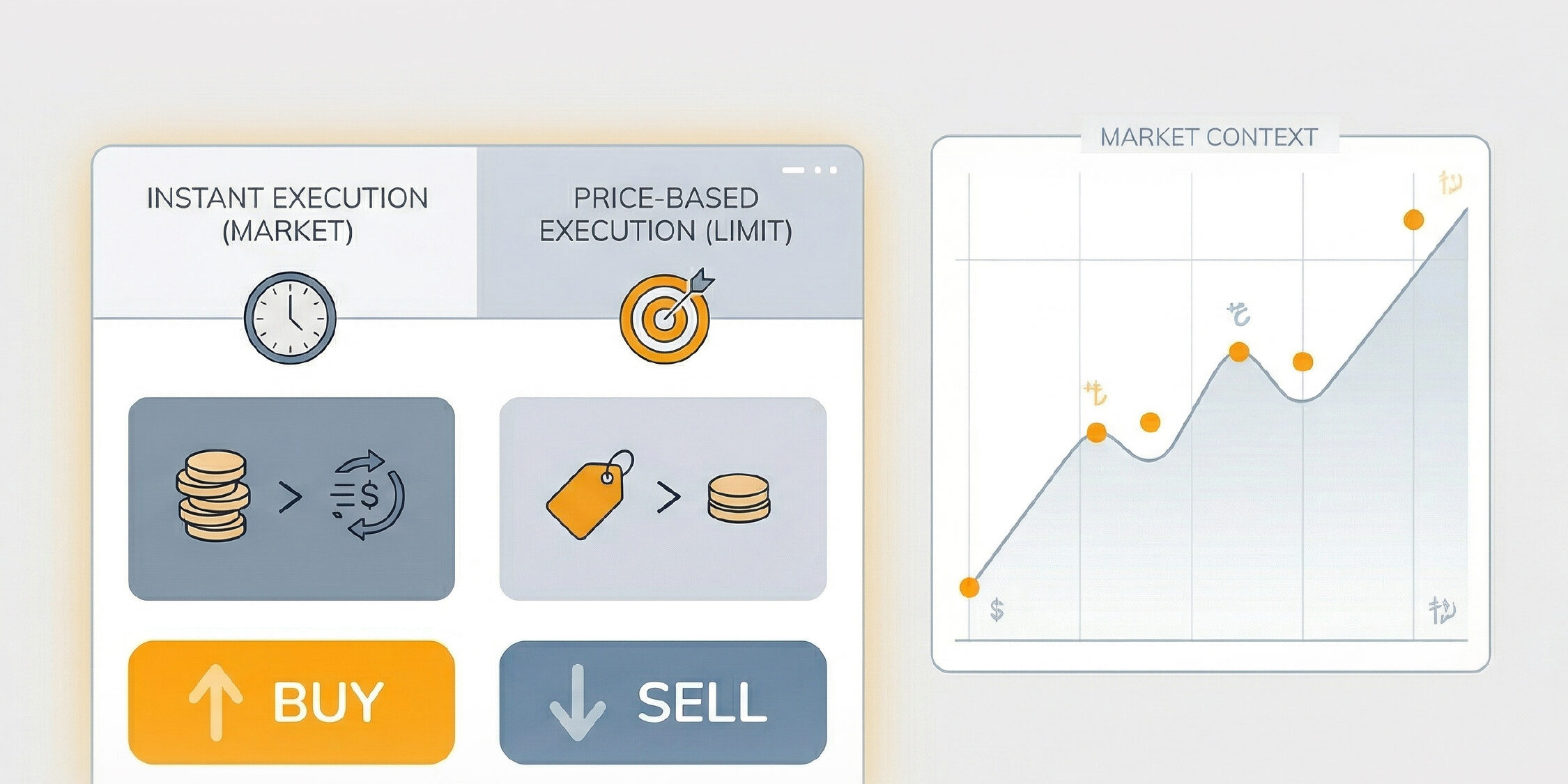 How do order types work in the Iraq stock market?